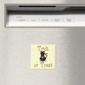 Trick or treat Kat Magneet (Insitu (Vaatwasser))