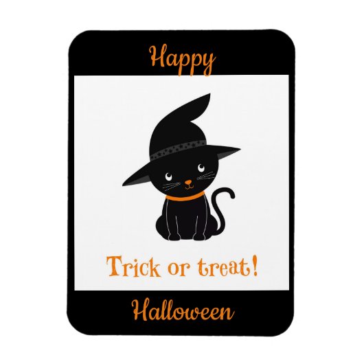 Trick or treat Kat Magneet (Verticaal)