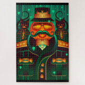 trick or treat kattenpuzzel legpuzzel (Verticaal)