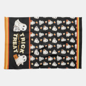 Trick or treat keukenhanddoek (Horizontaal)