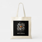 Trick or treat Kinder Custom Halloween Tote Bag (Achterkant)