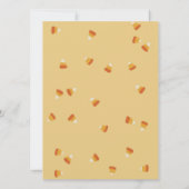 Trick or treat Kinder Halloween Klaslokaal Kaart (Achterkant)