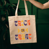 Trick or treat Kinder Halloween Snoep Canvas tas