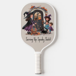 Trick or treat Kinderen Verzamelen Halloween Snoep Pickleball Paddle