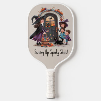 Trick or treat Kinderen Verzamelen Halloween Snoep Pickleball Paddle