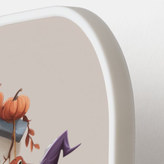 Trick or treat Kinderen Verzamelen Halloween Snoep Pickleball Paddle (Links Detail)