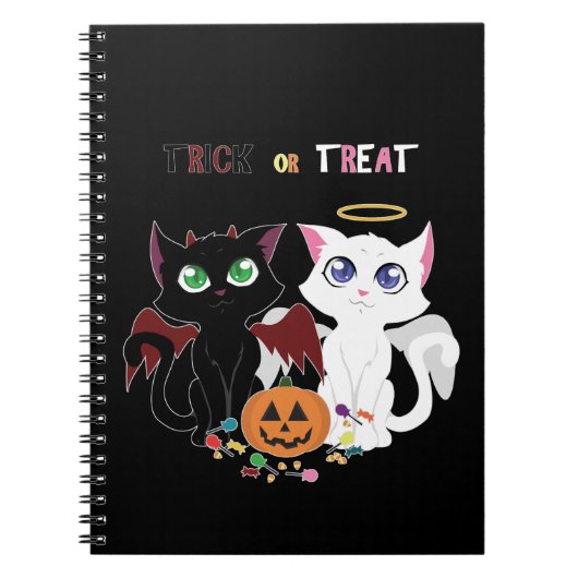 Trick or treat Kittens Notitieboek (Voorkant)
