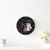 Trick or treat Kittens Ronde Klok (Huis)