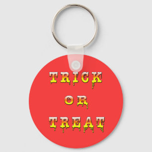 Trick or treat (kleur van het maïskolf) sleutelhanger