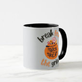 Trick or Treat koffiekop Mok (Voorkant rechts)