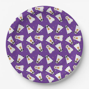 Trick or treat Labrador Retriever Spookhonden Papieren Bordje