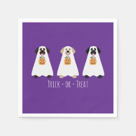 Trick or treat Labrador Retriever Spookhonden Servet