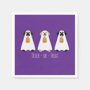 Trick or treat Labrador Retriever Spookhonden Servet