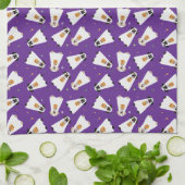 Trick or treat Labrador Retriever Spookhonden Theedoek (Gevouwen)