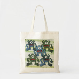 Trick or treat Little Monsters Halloween Bag Tote Bag