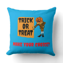 Trick or treat. Maak je een keuze?