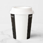 Trick or Treat. Man dressed as skeleton Papieren Bekers (Rechts)