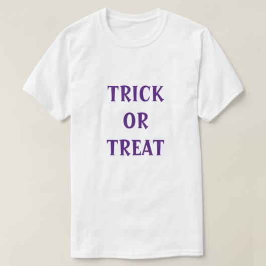Trick or treat Mannen T-Shirt (Design voorkant)