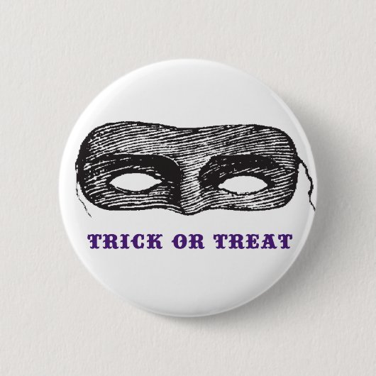 Trick or treat Mask Button (Voorkant)