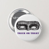 Trick or treat Mask Button (Voorkant /achterkant)