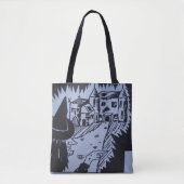 trick or treat met handhaver tote bag (Voorkant)