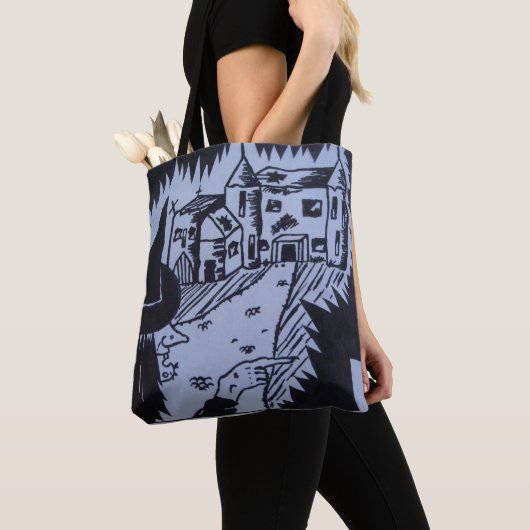 trick or treat met handhaver tote bag (Dichtbij)