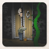 Trick or treat met Jack Kartonnen Onderzetters (Voorkant)