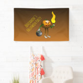 Trick or treat met Jack O'lantern Spandoek (Insitu)