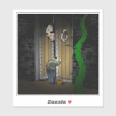 Trick or treat met Jack Sticker (Vel)