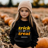 Trick or treat met monogram Halloween