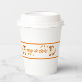 trick or treat met pup papieren bekers