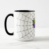Trick or treat met spider Web Mok (Links)