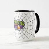 Trick or treat met spider Web Mok (Voorkant rechts)