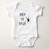 Trick or treat (met spin) romper (Voorkant)