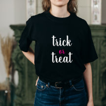 Trick or Treat Modern Script Dames Halloween