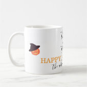 Trick or treat Modern Script Halloween Koffiemok (Links)