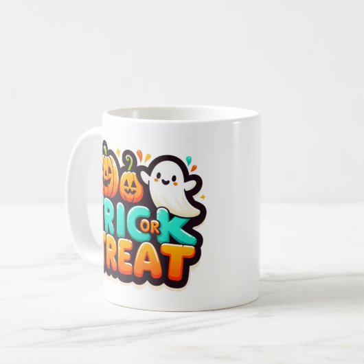 Trick or treat Mok (Voorkant links)