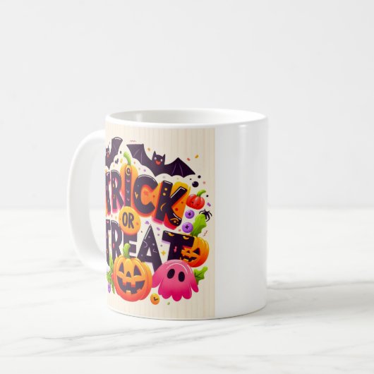 Trick or treat Mok (Voorkant links)