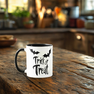 Trick or treat Mok – Spooky Halloween vleermuizen