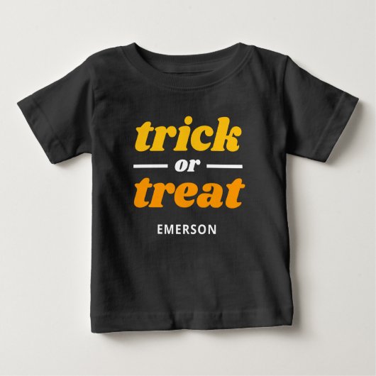 Trick or Treat Monogrammed Halloween (Voorkant)