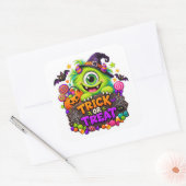 Trick or Treat Monster sticker (Envelop)