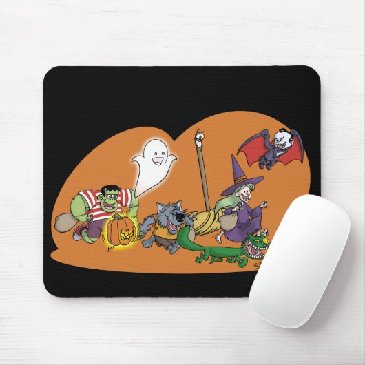 trick or treat mousepad muismat (Met muis)