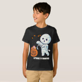 Trick or treat Mummy Halloween Fun Kinder shirt (Voorkant volledig)