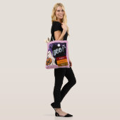 trick or treat, naam gepersonaliseerd Halloween ro Tote Bag (Op model)