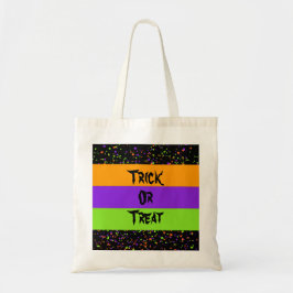 Trick or treat / Niveau / Stippen / Tote Bag