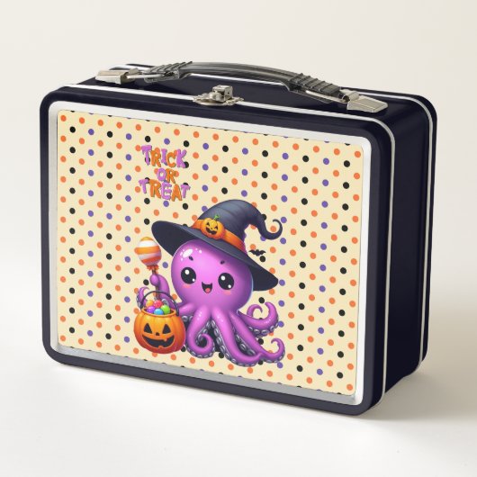 Trick or treat Octopus Halloween (Voorkant)