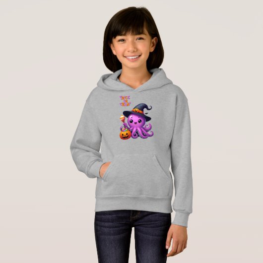 Trick or Treat Octopus Halloween (Voorkant volledig)
