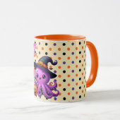 Trick or treat Octopus Halloween Mok (Voorkant rechts)