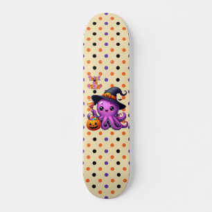 Trick or Treat Octopus Halloween  Persoonlijk Skateboard