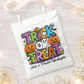 Trick or treat of TRUNK of Treat Bedankzakje (Geknipt)